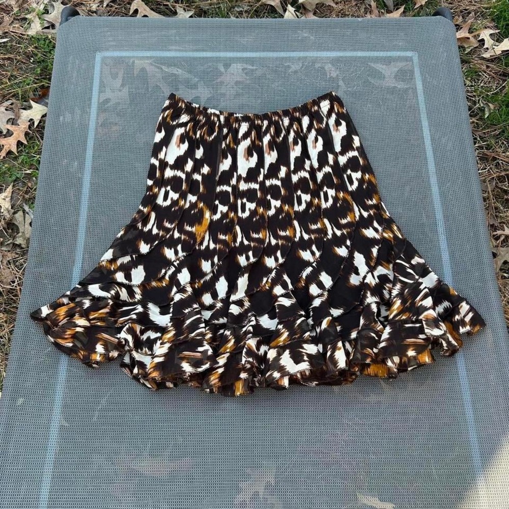 Y2k anima print skirt by tease size medium Spring summer aesthetic date,‎ whimsy